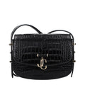 Jimmy Choo Black Leather Crossbody Bag - Luxury Boutique Co