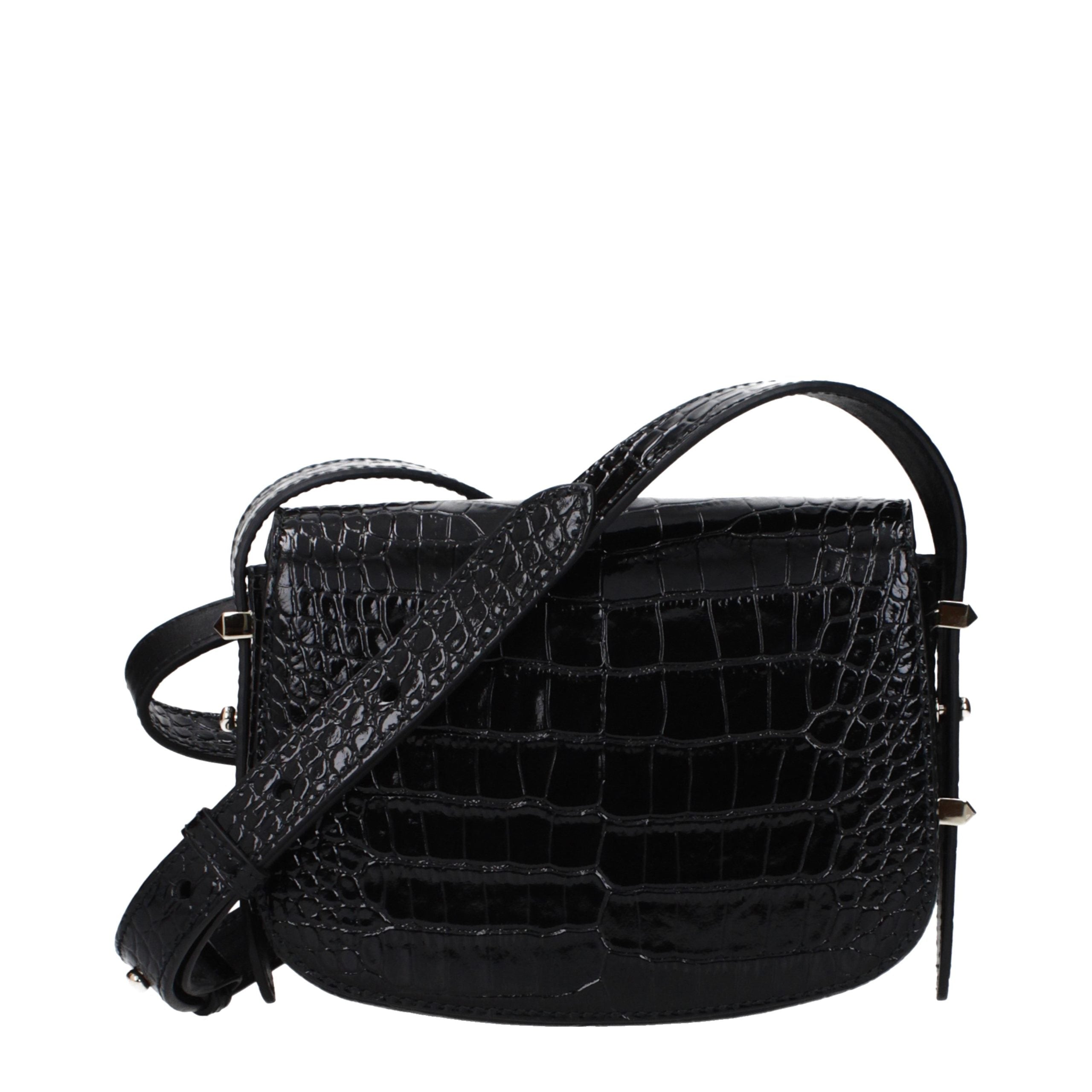 Jimmy Choo Black Leather Crossbody Bag - Luxury Boutique Co