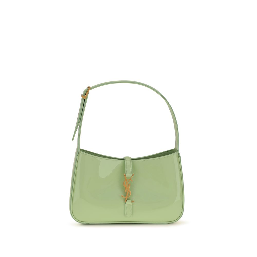 Saint Laurent Bicolor Calf Leather Bos Taurus Shoulder Bag - Luxury Boutique Co