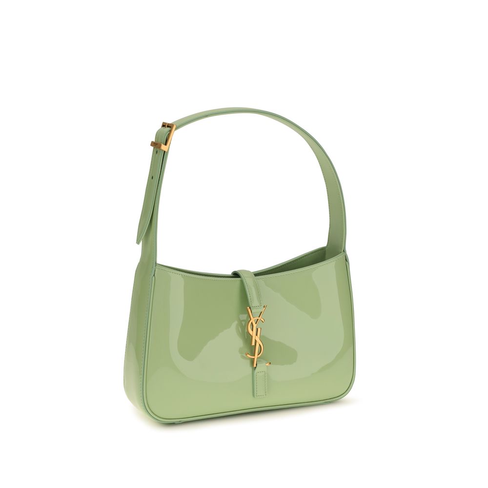 Saint Laurent Bicolor Calf Leather Bos Taurus Shoulder Bag - Luxury Boutique Co