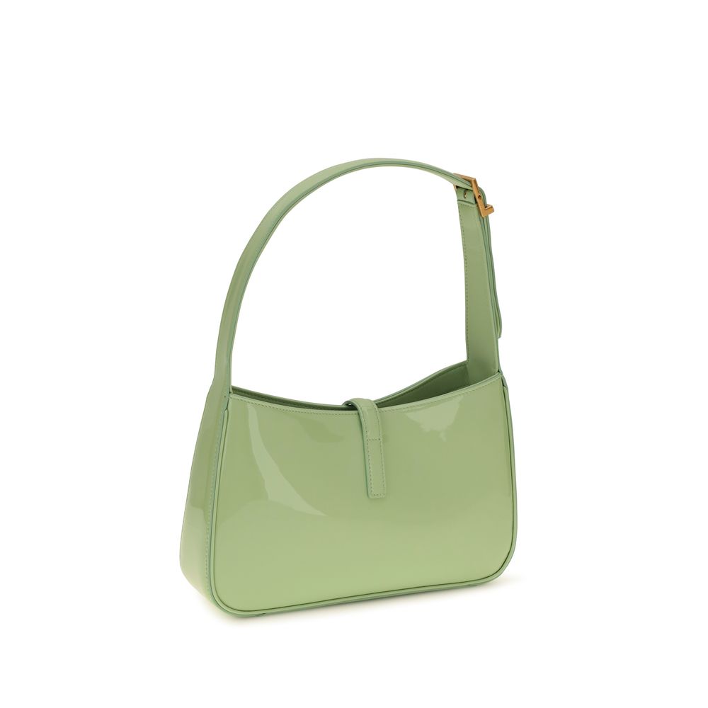 Saint Laurent Bicolor Calf Leather Bos Taurus Shoulder Bag - Luxury Boutique Co