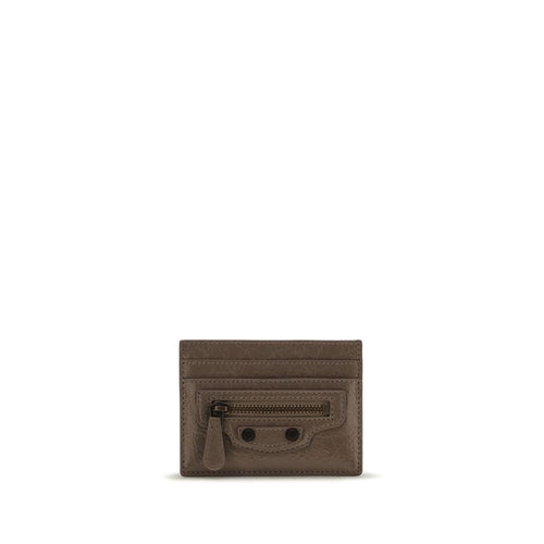Balenciaga Brown Lamb Ovis Aries Aries Wallet - Luxury Boutique Co