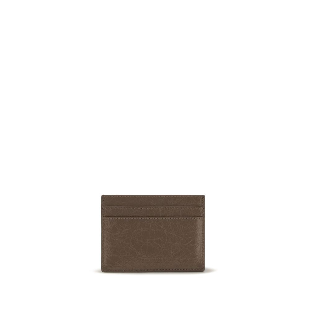 Balenciaga Brown Lamb Ovis Aries Aries Wallet - Luxury Boutique Co