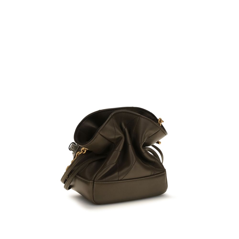 Saint Laurent Bicolor Lamb Ovis Aries Aries Clutch Bag - Luxury Boutique Co