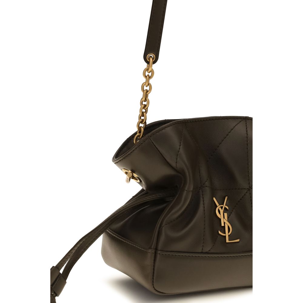 Saint Laurent Bicolor Lamb Ovis Aries Aries Clutch Bag - Luxury Boutique Co