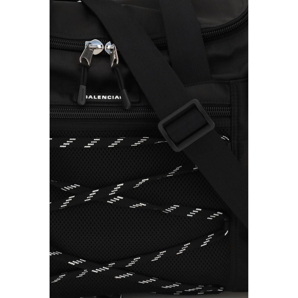 Balenciaga Black Calf Leather Bos Taurus Shoulder Bag - Luxury Boutique Co