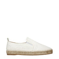 Jimmy Choo White Leather Espadrilles - Luxury Boutique Co