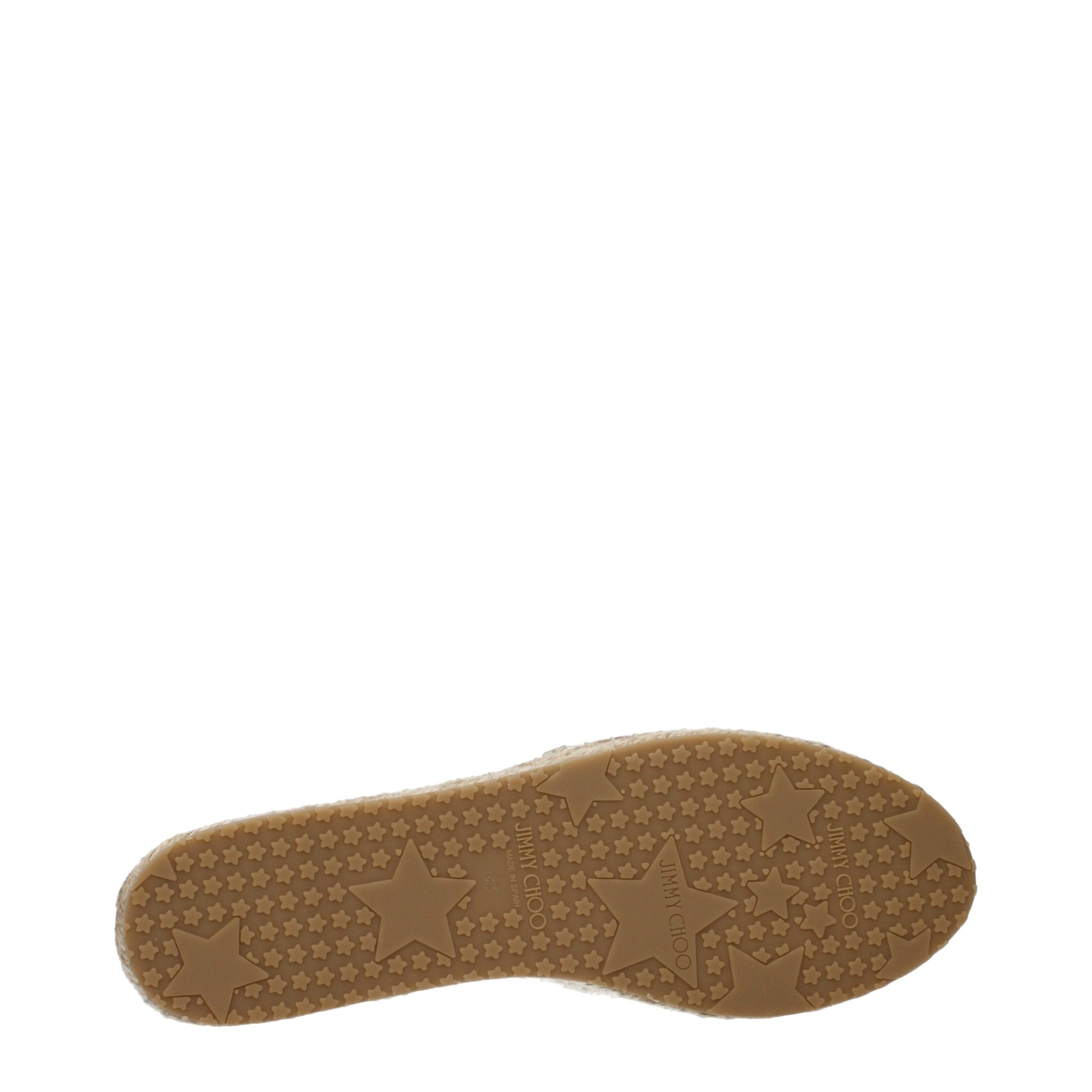 Jimmy Choo White Leather Espadrilles - Luxury Boutique Co
