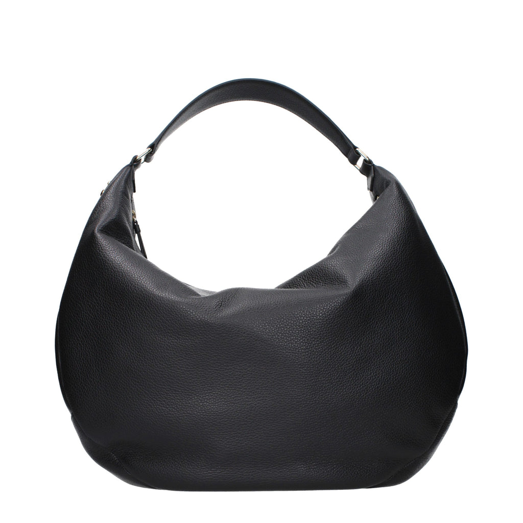 Jimmy Choo Black Leather Shoulder Bag - Luxury Boutique Co