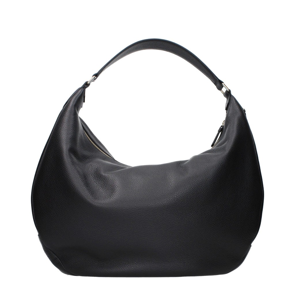 Jimmy Choo Black Leather Shoulder Bag - Luxury Boutique Co