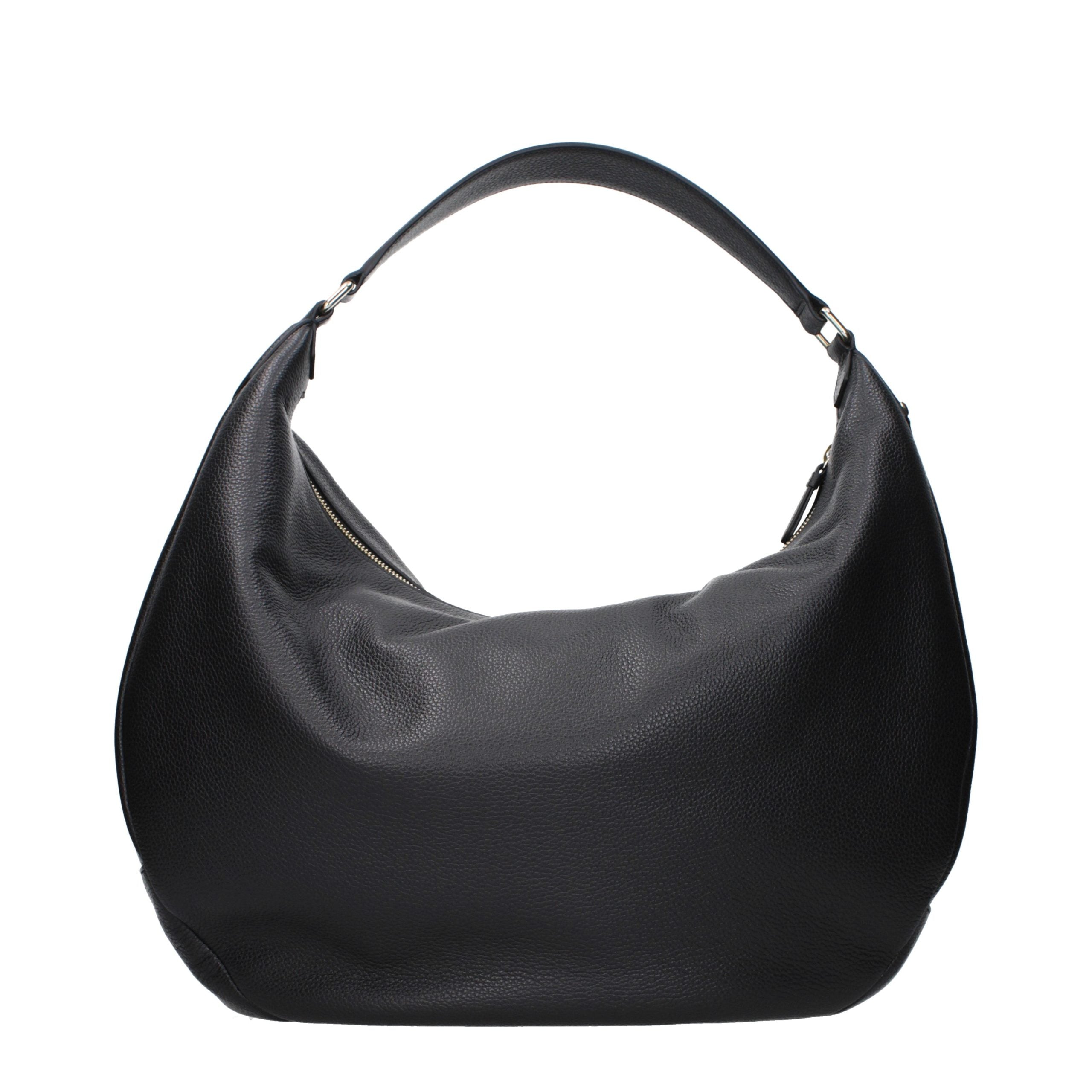 Jimmy Choo Black Leather Shoulder Bag - Luxury Boutique Co