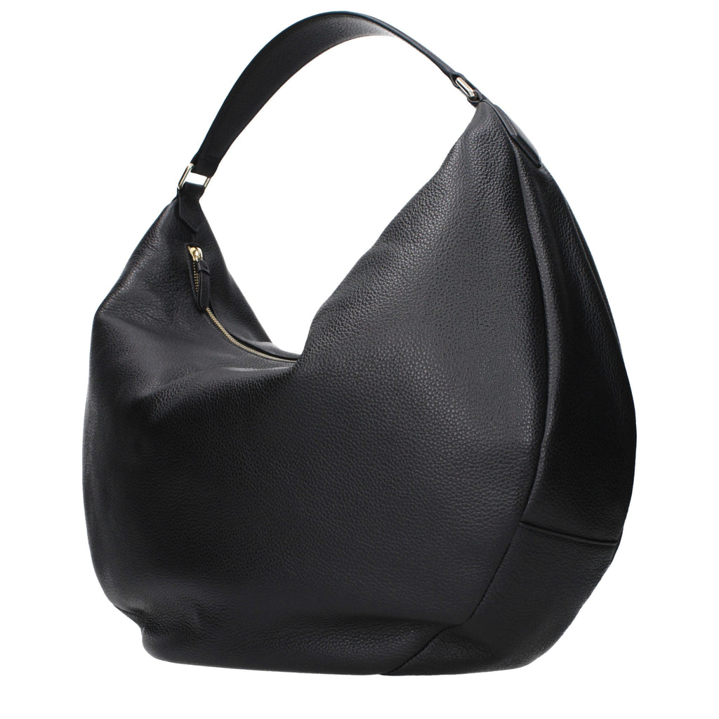 Jimmy Choo Black Leather Shoulder Bag - Luxury Boutique Co