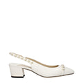 Jimmy Choo White Leather Sandals - Luxury Boutique Co
