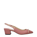 Jimmy Choo Pink Leather Platform Sandals - Luxury Boutique Co