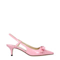 Jimmy Choo Pink Leather Stiletto Heel Sandals - Luxury Boutique Co