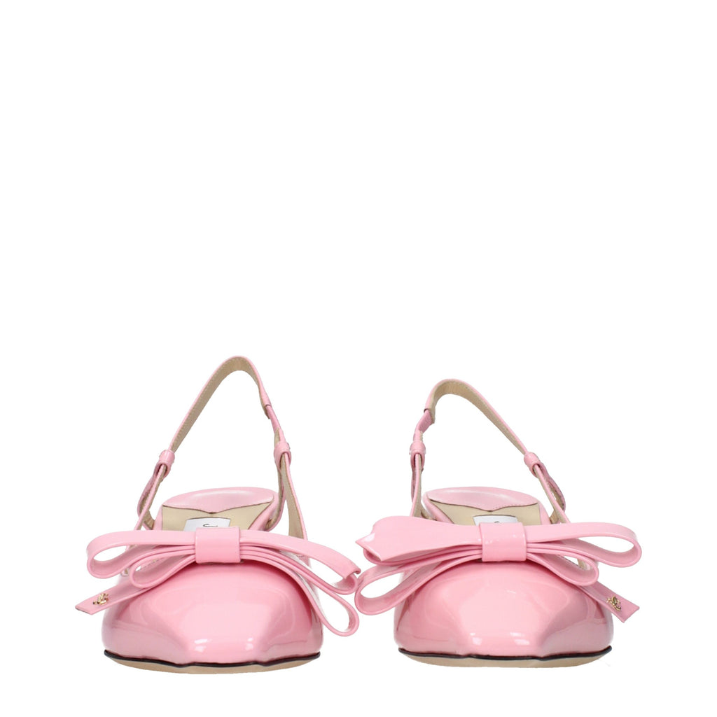 Jimmy Choo Pink Leather Stiletto Heel Sandals - Luxury Boutique Co