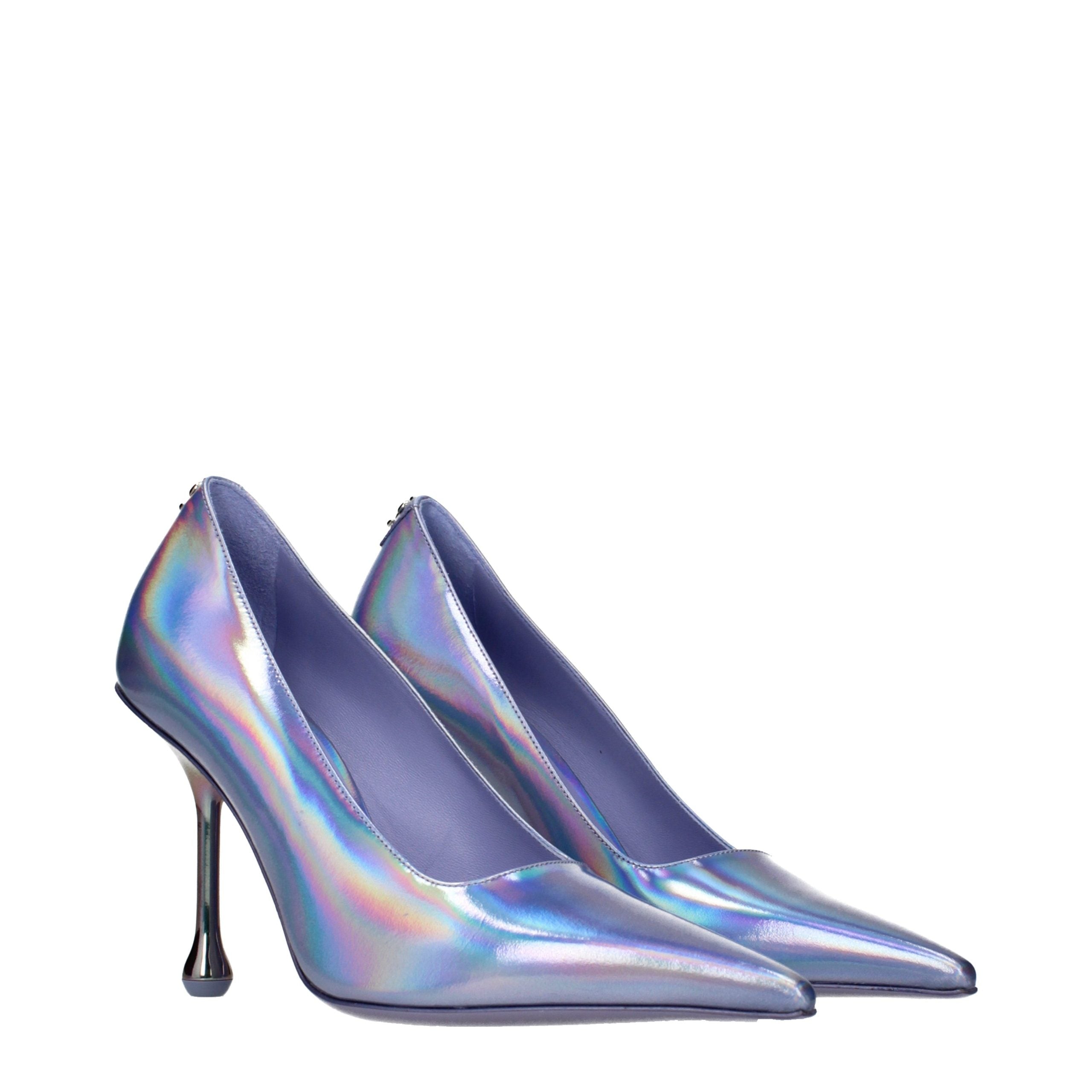Jimmy Choo Purple Leather High Heel Pumps - Luxury Boutique Co