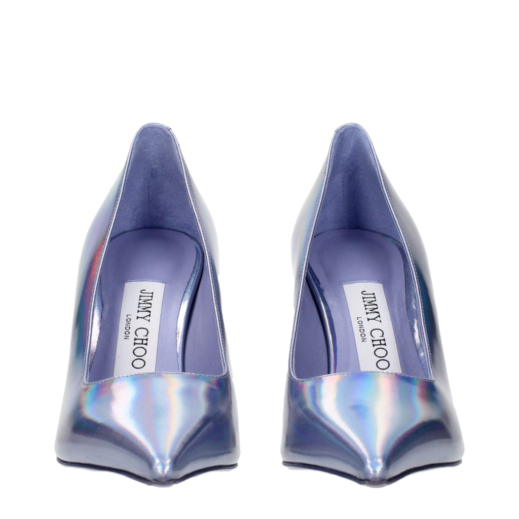 Jimmy Choo Purple Leather High Heel Pumps - Luxury Boutique Co