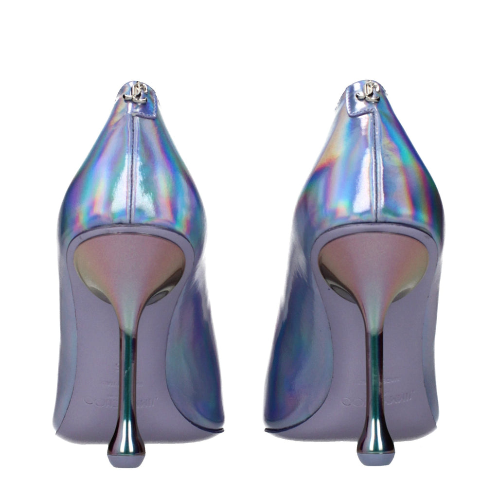 Jimmy Choo Purple Leather High Heel Pumps - Luxury Boutique Co