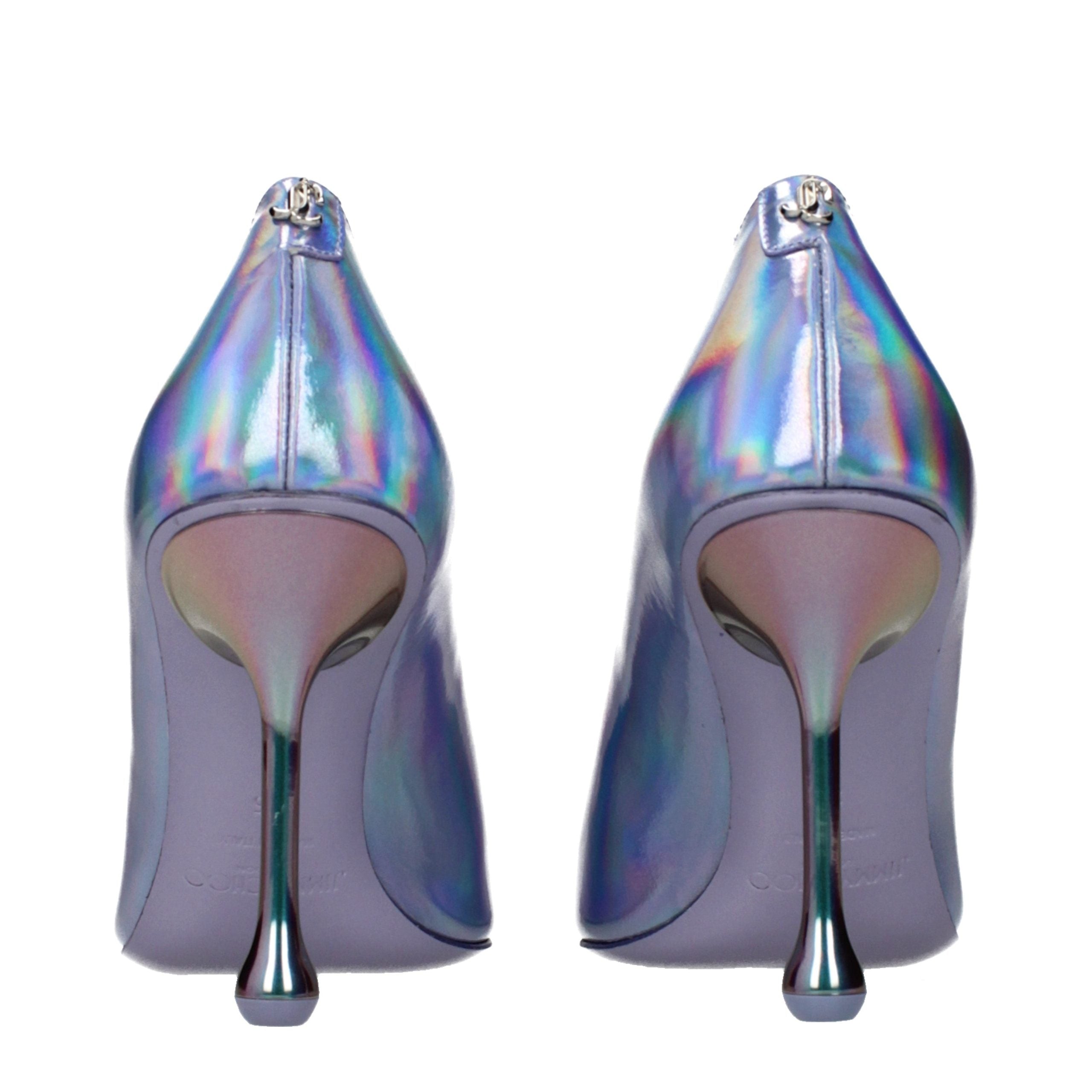 Jimmy Choo Purple Leather High Heel Pumps - Luxury Boutique Co