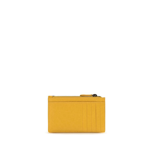 Balenciaga Bicolor Lamb Ovis Aries Aries Wallet - Luxury Boutique Co