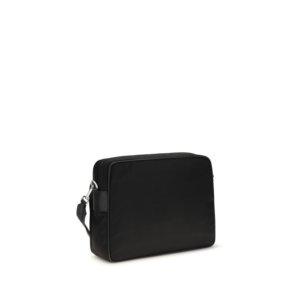 Prada Black Recycled Polyamide Shoulder Bag - Luxury Boutique Co