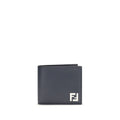 Fendi Blue Calf Leather Bos Taurus Wallet - Luxury Boutique Co