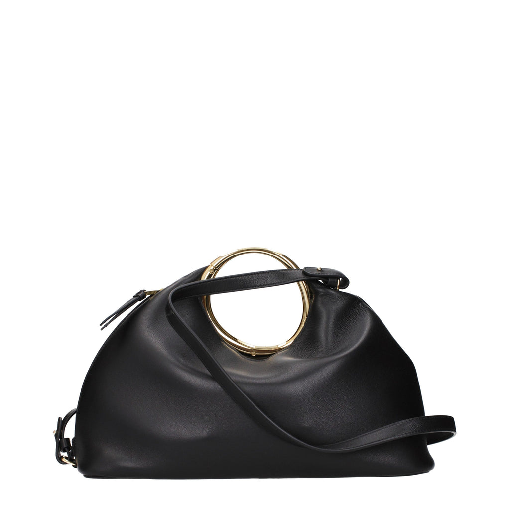 Jacquemus Black Leather Handbag - Luxury Boutique Co