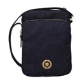 Versace Blue Fabric Crossbody Bag - Luxury Boutique Co