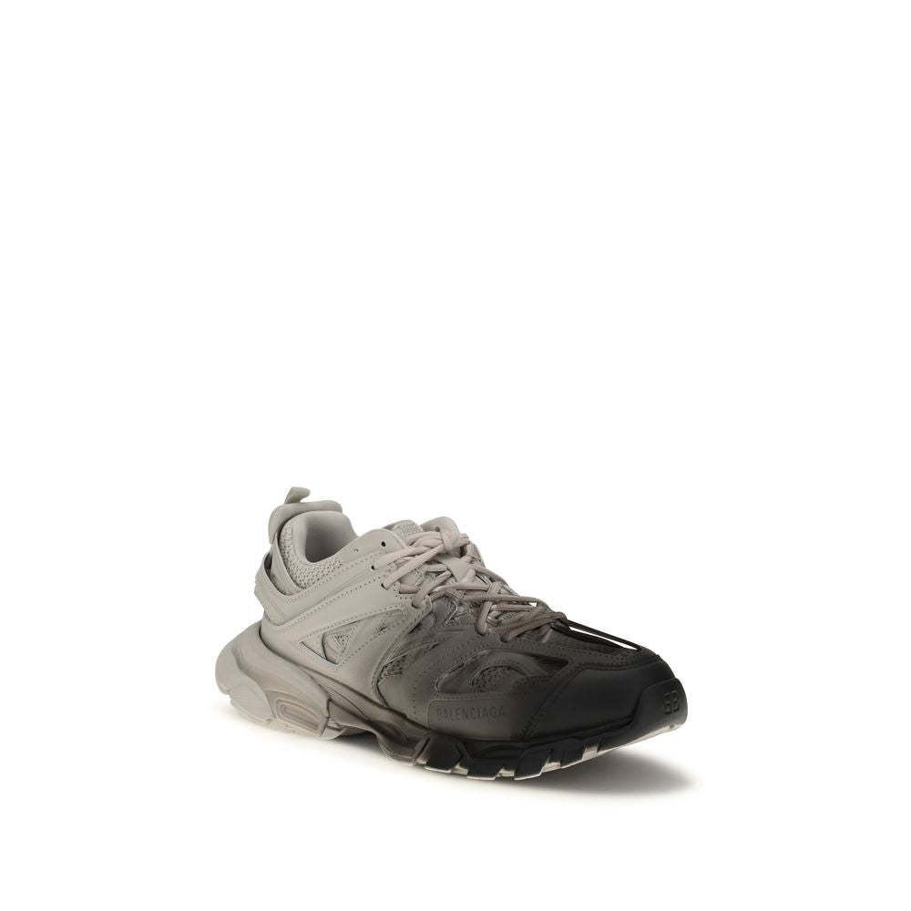 Balenciaga Gray Polyamide Athletic Sneakers - Luxury Boutique Co