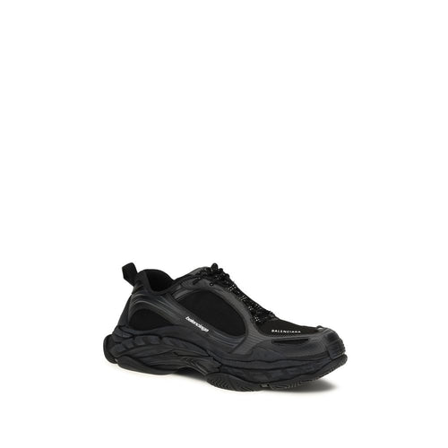 Balenciaga Black Polyester Athletic Sneakers - Luxury Boutique Co