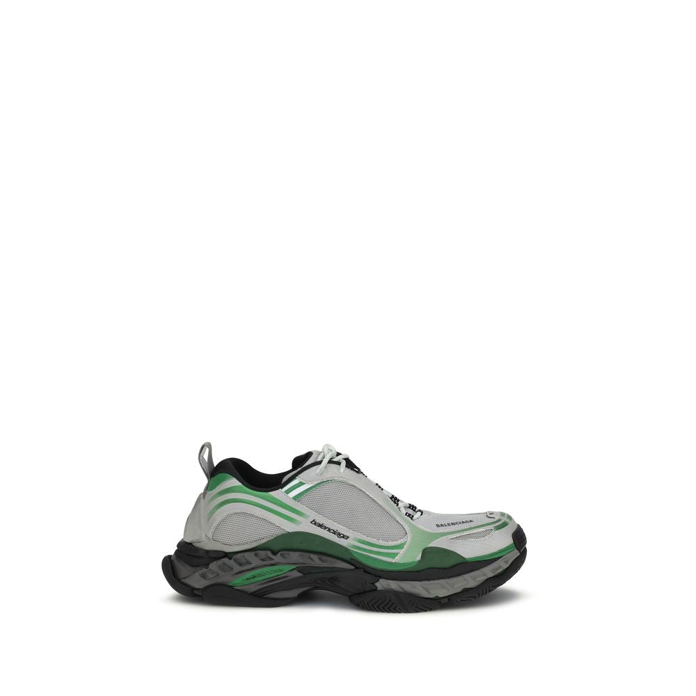 Balenciaga Gray Polyester Athletic Sneakers - Luxury Boutique Co
