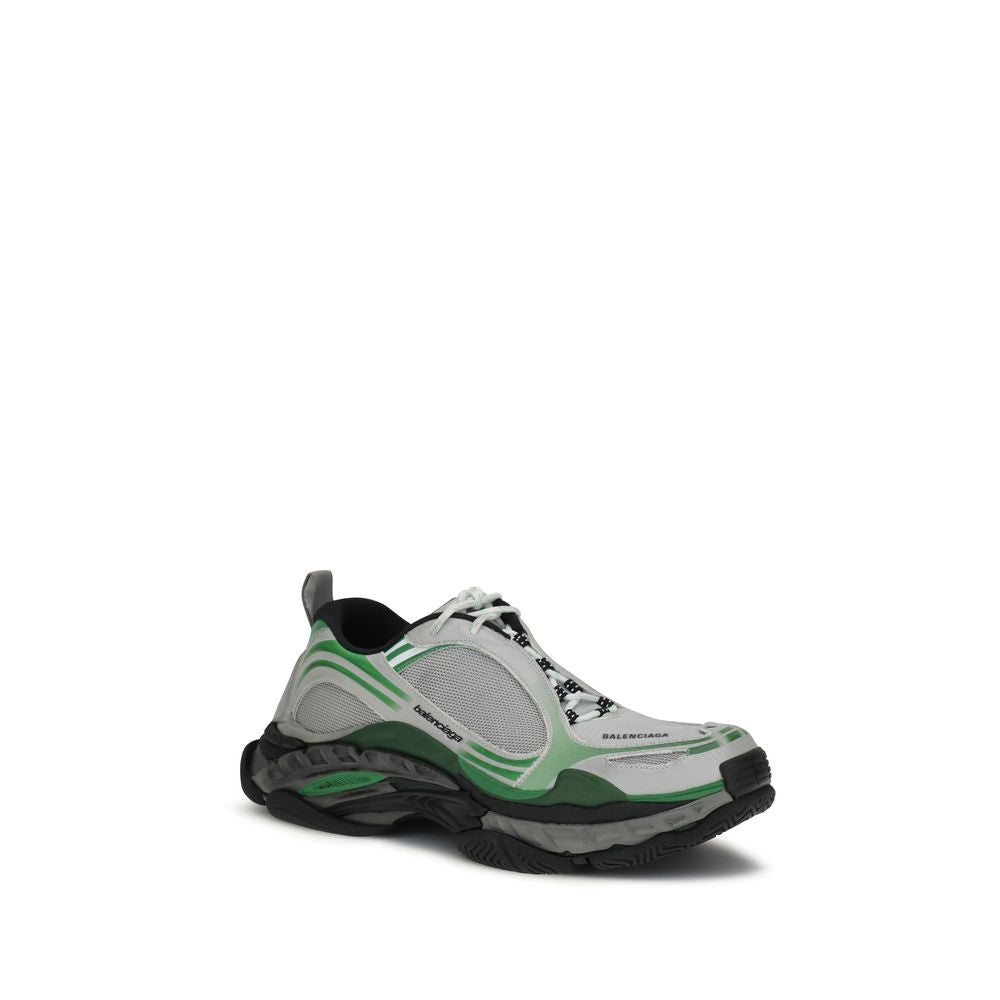 Balenciaga Gray Polyester Athletic Sneakers - Luxury Boutique Co