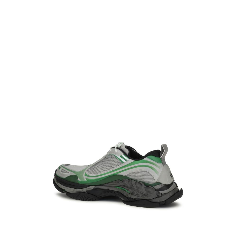 Balenciaga Gray Polyester Athletic Sneakers - Luxury Boutique Co