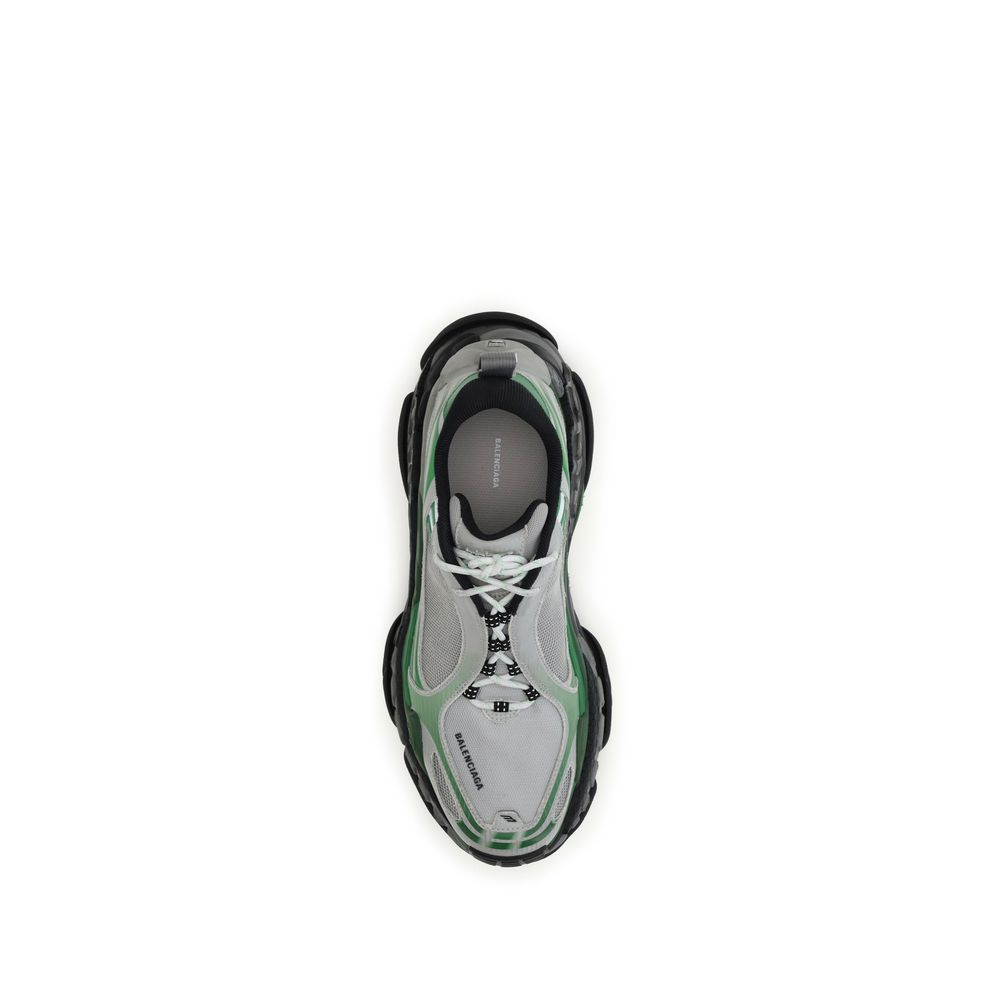 Balenciaga Gray Polyester Athletic Sneakers - Luxury Boutique Co