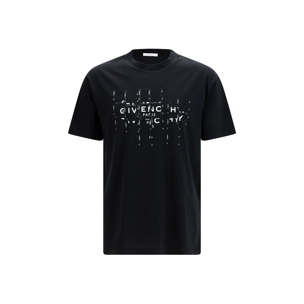 Camiseta negra de algodón Givenchy
