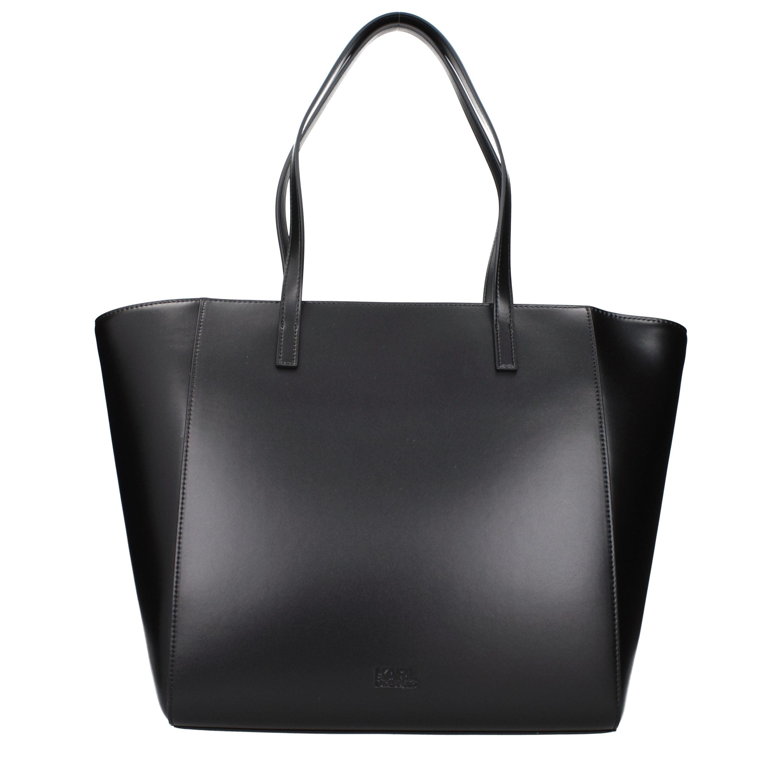 Bolso de hombro Karl Lagerfeld de polietileno negro