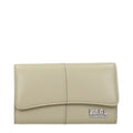 Billetera Karl Lagerfeld verde de polietileno