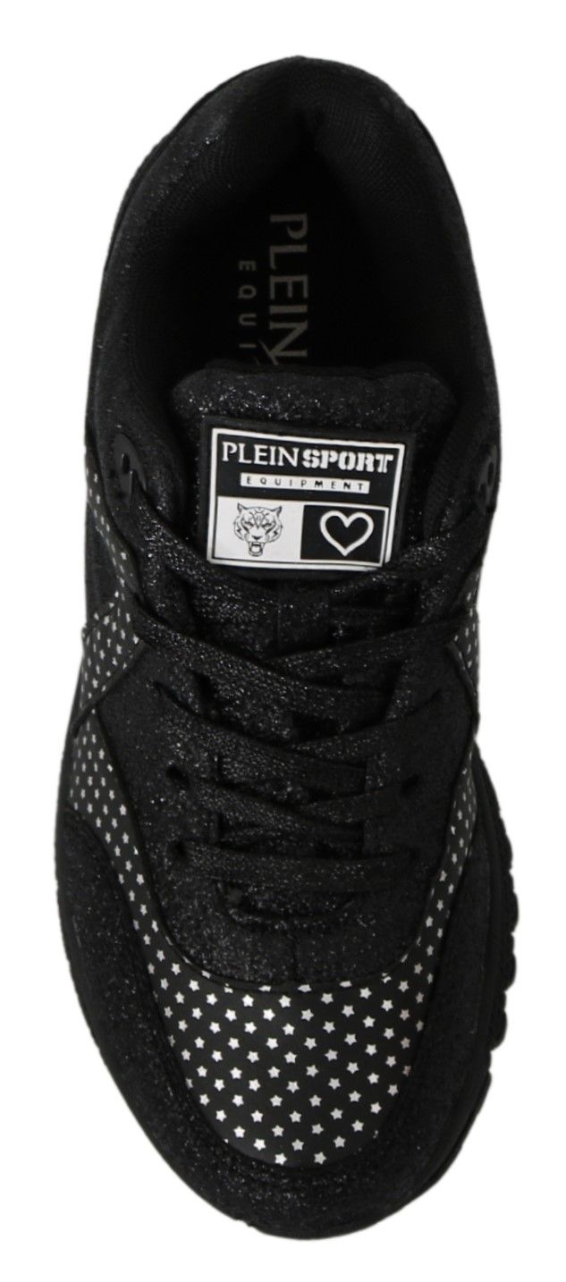 Philipp Plein Black Running Jasmines Sneakers Shoes - Luxury Boutique Co