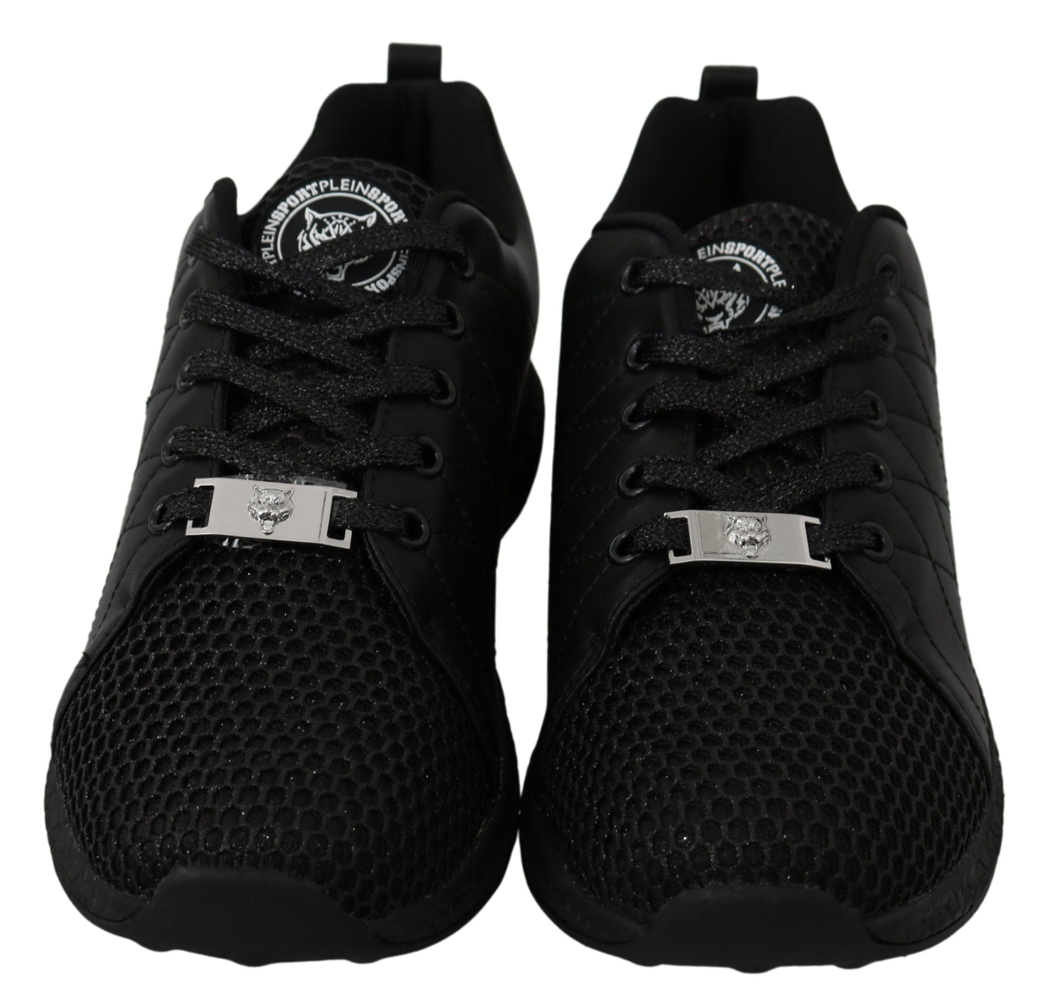 Philipp Plein Black Casual Running Sneakers Shoes - Luxury Boutique Co