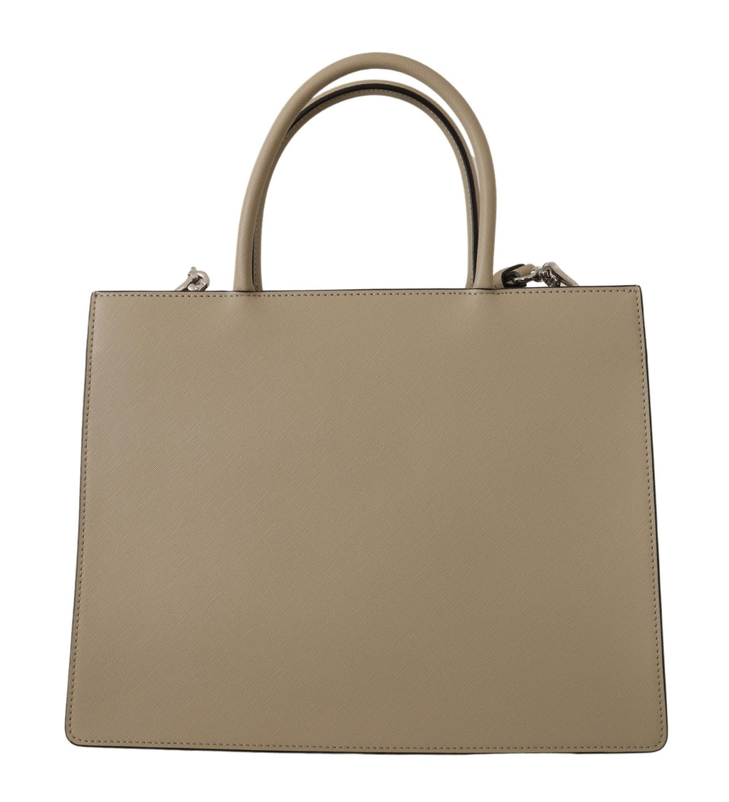 Karl Lagerfeld Sage Green Polyurethane Tote Shoulder Bag - Luxury Boutique Co