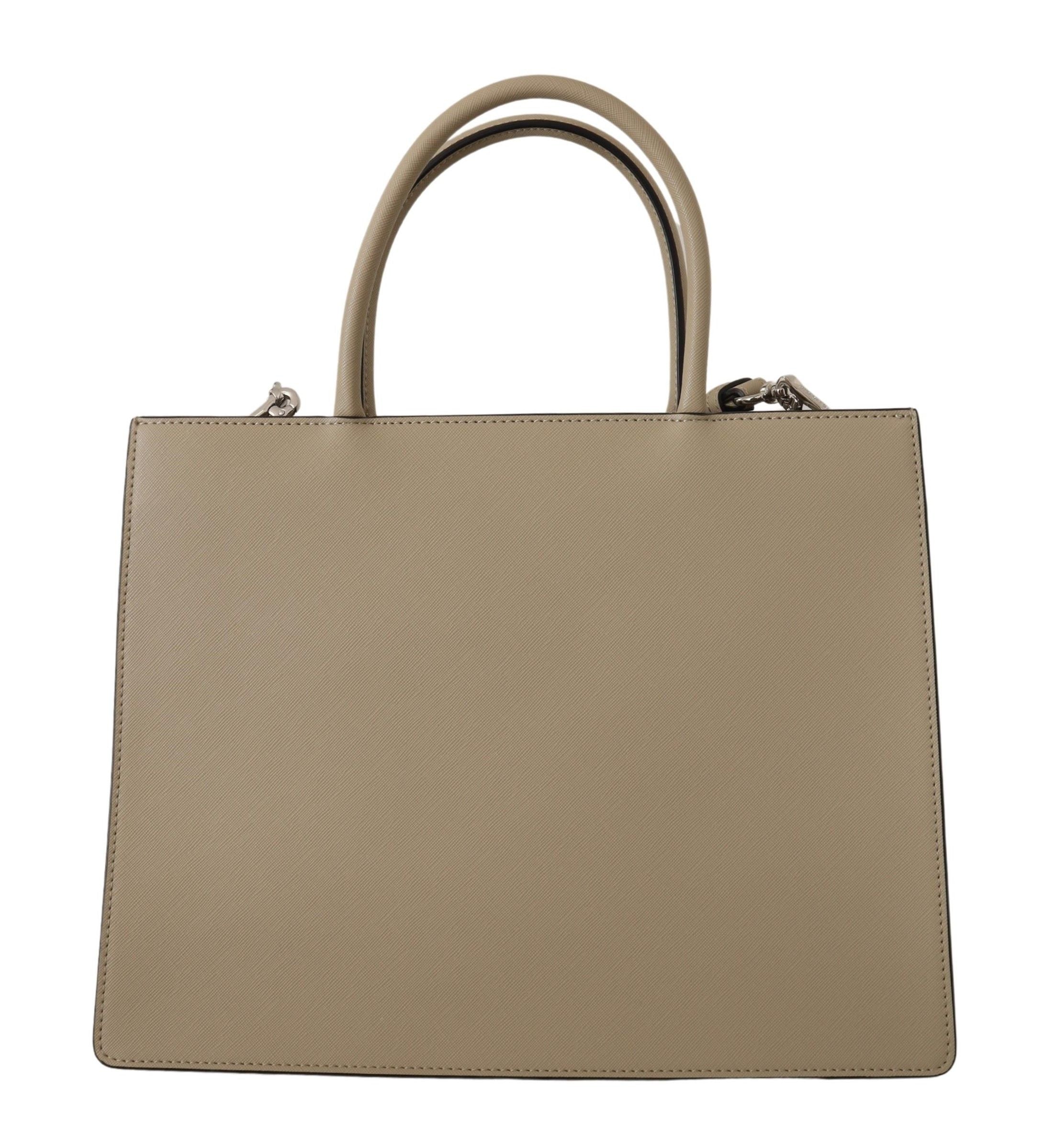 Karl Lagerfeld Sage Green Polyurethane Tote Shoulder Bag - Luxury Boutique Co
