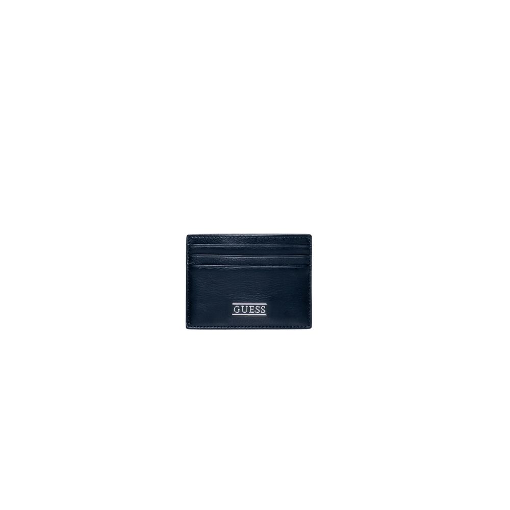 Guess Black Leather Cardholder - Luxury Boutique Co