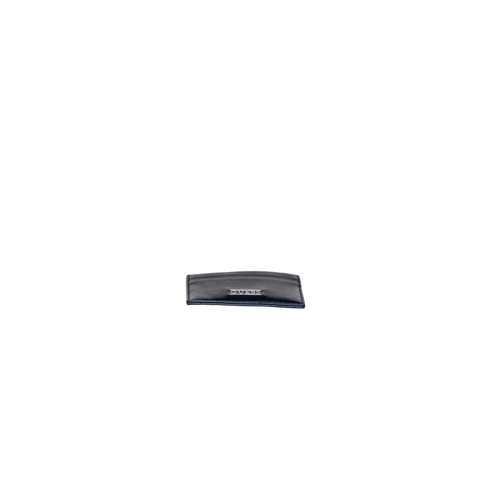 Guess Black Leather Cardholder - Luxury Boutique Co