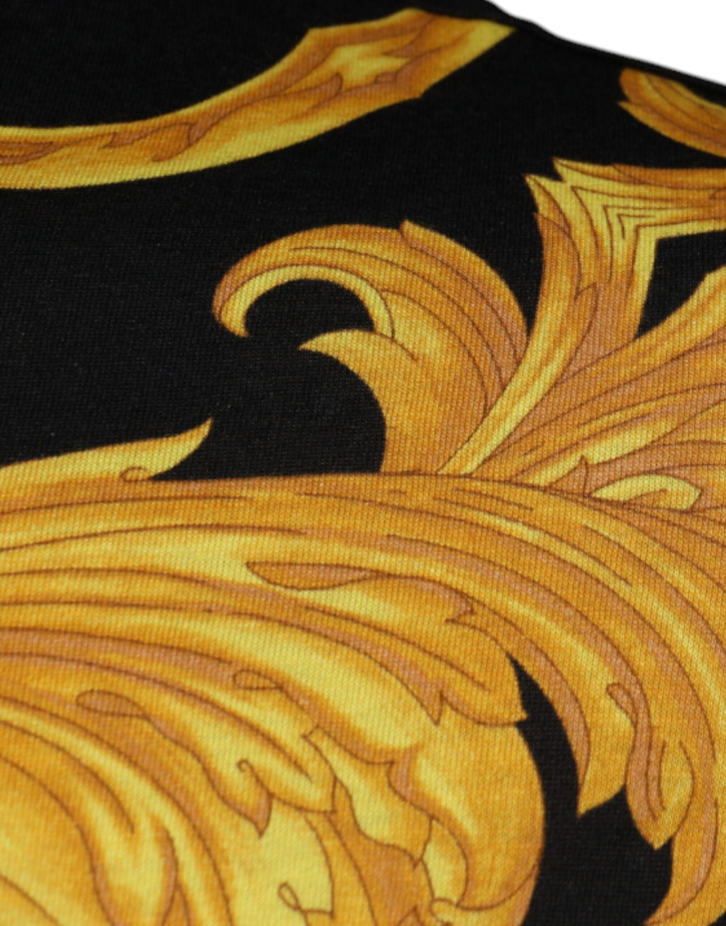 Versace Black Medusa Print Cotton Crew Neck T-shirt - Luxury Boutique Co