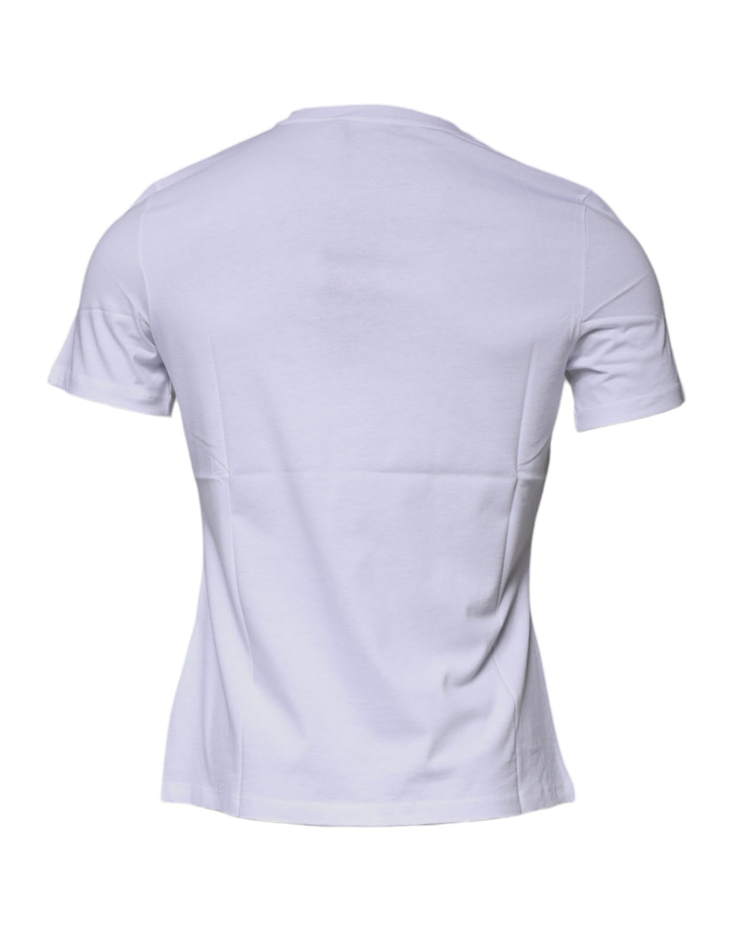 Versace White Medusa Print Cotton Crew Neck T-shirt - Luxury Boutique Co