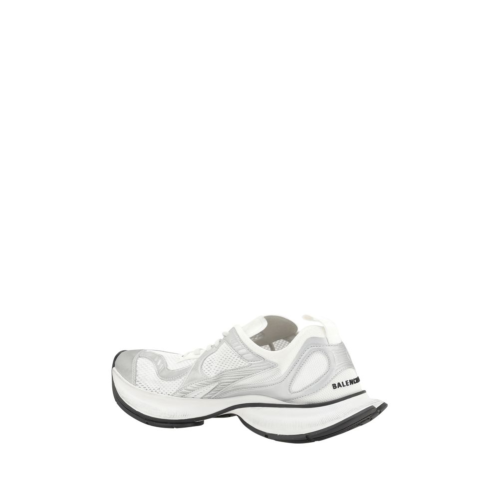 Balenciaga White Polyethylene Athletic Sneakers - Luxury Boutique Co