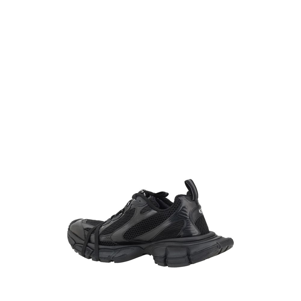 Balenciaga Black Fabric Athletic Sneakers - Luxury Boutique Co