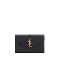 Saint Laurent Black Calf Leather Bos Taurus Shoulder Bag - Luxury Boutique Co