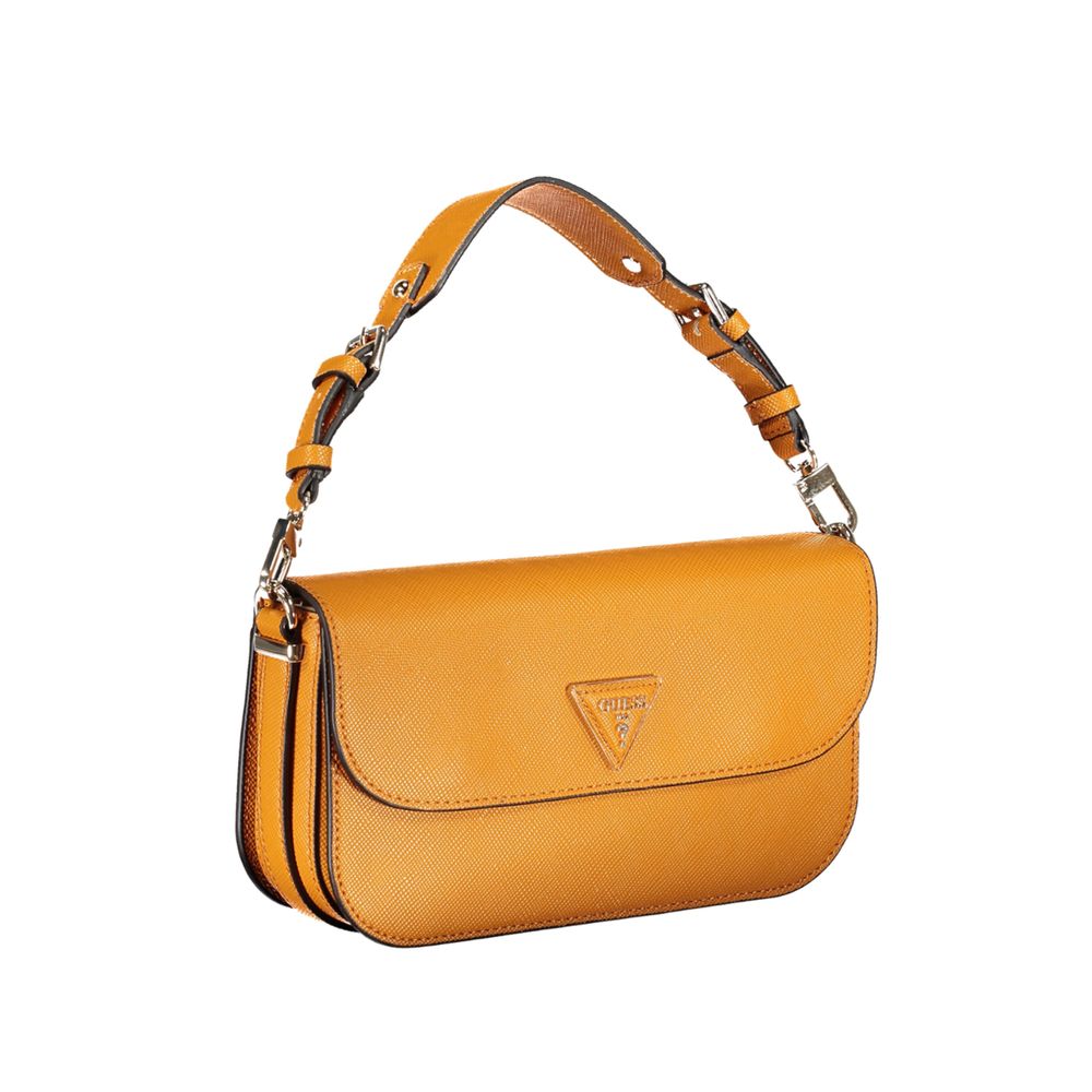Guess Jeans Grigio Polyurethane Women Handbag - Luxury Boutique Co